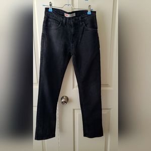 Big Boy's black Levi's 511 SLIM